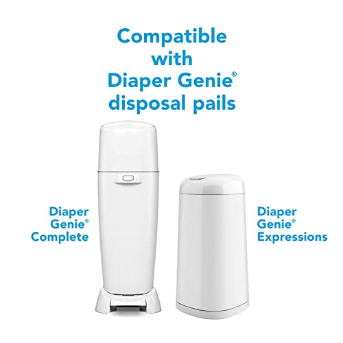 Amazon Brand - Mama Bear Diaper Pail Refills for Diaper Genie Pails, 270 Count
