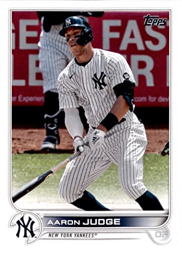 New York Yankees 2022 Topps Complete Mint Hand Collated 26 Card Team Set Featuring Aaron Judge and Gerrit Cole Plus Rookie Cards and Others