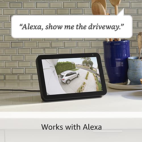 All-new Ring Floodlight Cam Wired Plus with motion-activated 1080p HD video, White (2021 release)