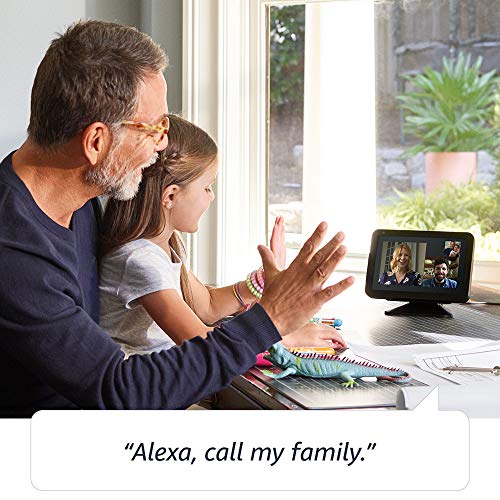 Echo Show 8 -- HD smart display with Alexa  stay connected with video calling - Charcoal
