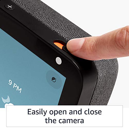 Echo Show 8 -- HD smart display with Alexa  stay connected with video calling - Charcoal