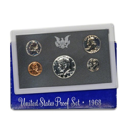 1968 S US Proof Set Original Government Packaging