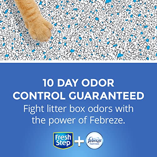 Fresh Step Lightweight Extreme Cat Litter, Scented with Febreze, 15.4 Lb
