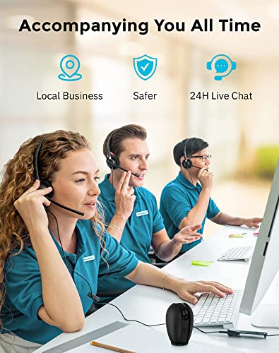 LaView PT Dog Camera Indoor,Camera for Home Security with Motion Detection,1080p WiFi Security Camera for Baby/Pet/Nanny,Night Vision,Compatible with Alexa,US Cloud Service,iOS & Android & Web Access