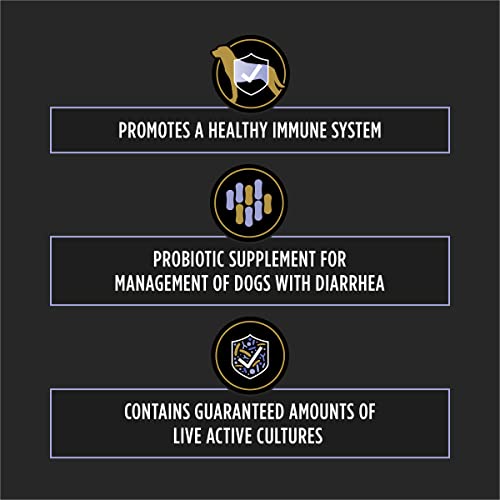 Purina FortiFlora Probiotics for Dogs, Pro Plan Veterinary Supplements Powder Probiotic Dog Supplement â 30 ct. box