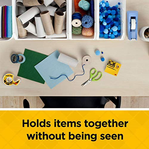 Scotch Brand Double Sided Tape, Strong, Photo-Safe, Engineered for Holding, 3/4 x 300 Inches, 1 Dispensered Roll