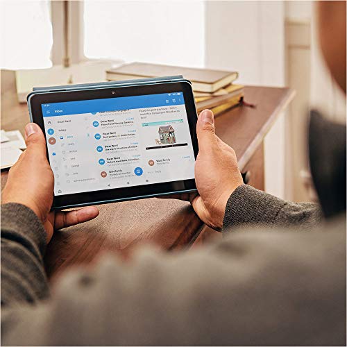 All-new Fire HD 8 tablet, 8" HD display, 32 GB, designed for portable entertainment, Black