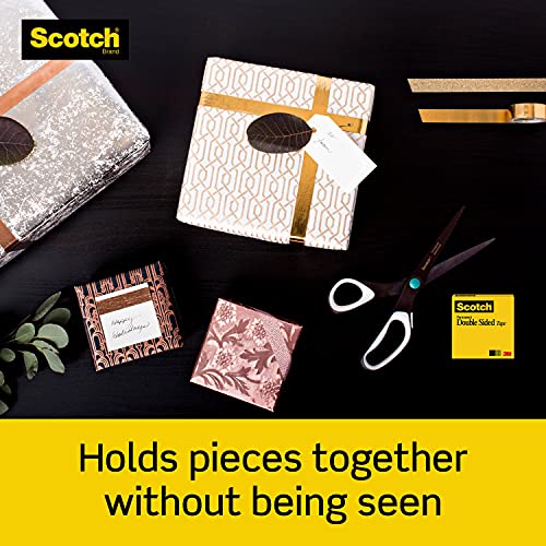 Scotch Brand Double Sided Tape, Strong, Photo-Safe, Engineered for Holding, 3/4 x 300 Inches, 1 Dispensered Roll