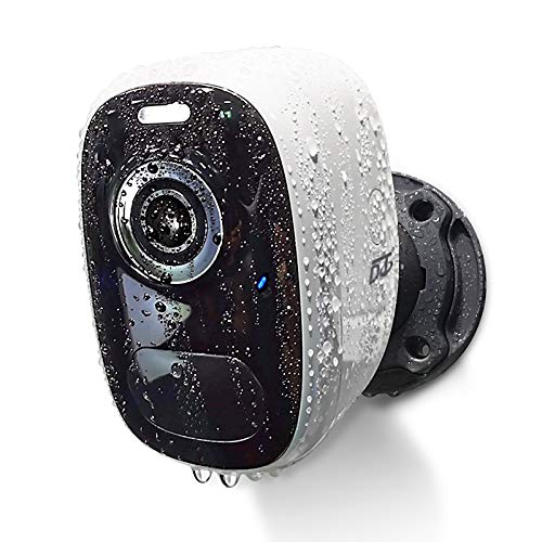 Wireless Outdoor WiFi Security Camera with AI Detection,Home Security Camera,1080P Battery Powered Cameras with Spot Light,Siren Alarm,2-Way Audio,Night Vision,Weatherproof,Micro SD/Cloud Storage