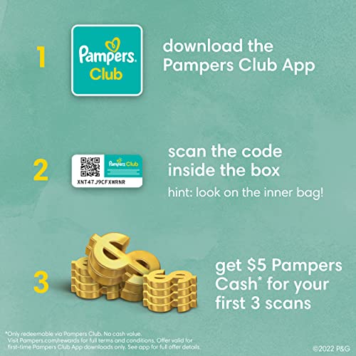 Diapers Size 2, 120 Count - Pampers Pure Protection Disposable Baby Diapers, Enormous Pack