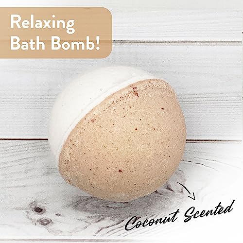 Birthday Gifts for Women by Wax & Wit | Relaxing Gift Basket for Women Wife Sister Girlfriend, Spa Set Birthday Box includes 7 Piece Set, Happy Birthday