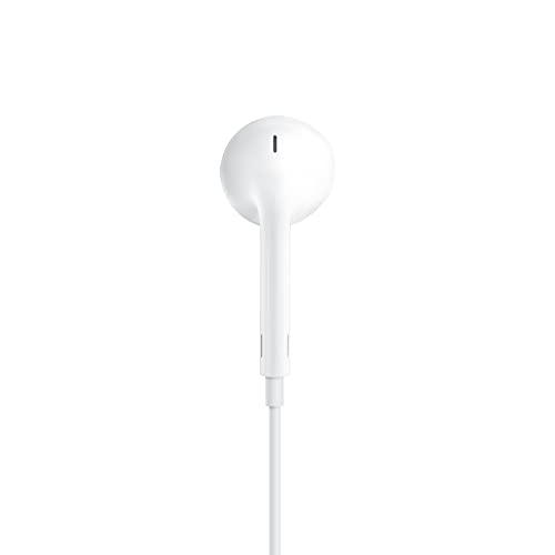 Apple EarPods Headphones with 3.5mm Plug. Microphone with Built-in Remote to Control Music, Phone Calls, and Volume. Wired Earbuds