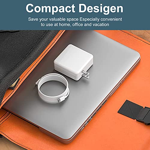 Mac Book Pro Charger - 100W USB C Charger Power Adapter Compatible with MacBook Pro 16, 15, 14, 13 Inch, MacBook Air 13 Inch, iPad Pro 2021/2020/2019/2018, Included 7.2ft USB C to C Cable