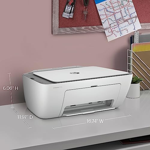 HP DeskJet 2755e All-in-One Wireless Color Printer, with Bonus 6 Months Free Instant Ink with HP+ (26K67A)