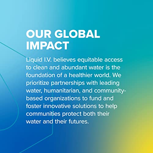 Liquid I.V. Hydration Multiplier - Passion Fruit - Hydration Powder Packets | Electrolyte Drink Mix | Easy Open Single-Serving Stick | Non-GMO | 16 Sticks