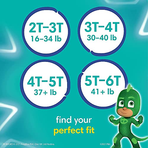 Pampers Easy Ups Pull On Disposable Potty Training Underwear for Boys and Girls, Size 5 (3T-4T), 124 Count (Packaging May Vary)