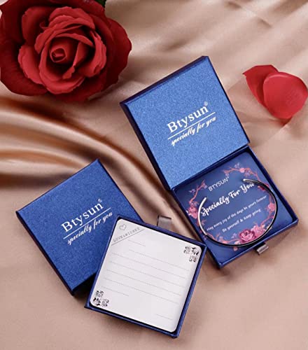 BTYSUN Inspirational Bracelets for Girls Women Gifts for Teen Girl Friendship Bracelet Mantra Jewelry with Gift Box (Beautiful Girl You can do Amazing Things)