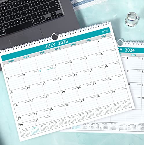 2020-2021 Calendar - 18 Months Wall Calendar with Julian Date, Thick Paper Perfect for Organizing & Planning, July 2020 - December 2021, 14.75 x 11.5 Inches, Wire-Bound