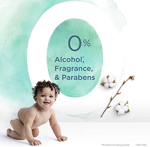 Baby Wipes, Pampers Aqua Pure Sensitive Water Baby Diaper Wipes, Hypoallergenic and Unscented, 12x Pop-Top Packs, 672 Count