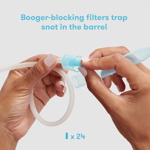 Baby Nasal Aspirator NoseFrida the Snotsucker with 20 Extra Hygiene Filters by Frida Baby