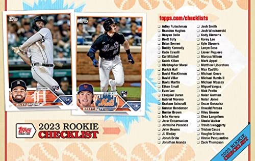 BRAND NEW 2022 Topps Baseball Series 1 EXCLUSIVE Trading Card Box w/ 99 Cards! - One Commemorative Relic Card Per Box! - Chance for Autographs, Relics and Wander Franco Rookie Cards - Plus Custom Judge and Trout Cards in Picture