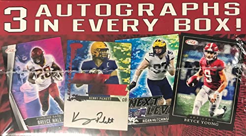 2022 Sage Football Draft Picks HIGH Series Blaster Box with 3 GUARANTEED AUTOGRAPHS