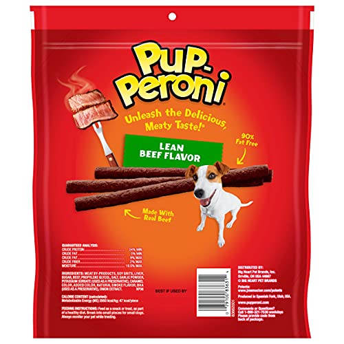 Pup-Peroni Original Lean Beef Flavor Dog Snacks, 22.5 Ounce Bag