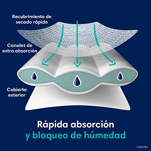 Pampers Diapers Size 5, 50 Count - Swaddlers Overnights Disposable Baby Diapers, Super Pack (Packaging May Vary)