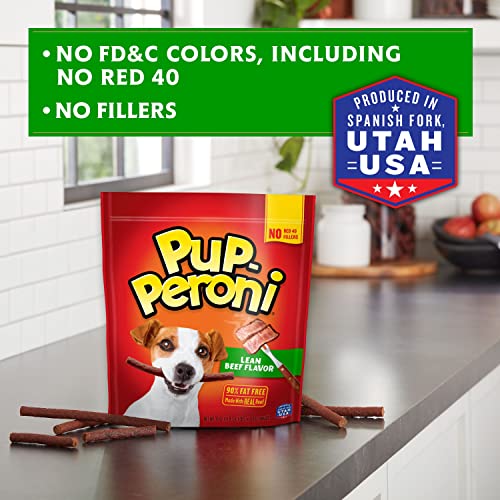 Pup-Peroni Original Lean Beef Flavor Dog Snacks, 22.5 Ounce Bag