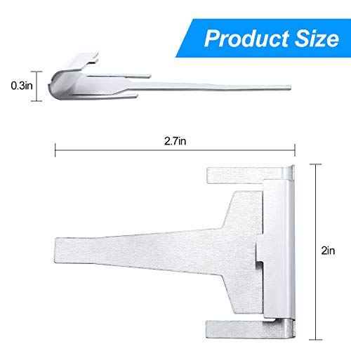 DA61-06796A Clip Drain Evaporator for Samsung Refrigerator Defrost Drain Clip AP5579885,with Defrost Temp Sensor DA32-0006W,Refrigerator Defrost Sensor DA32-00006S