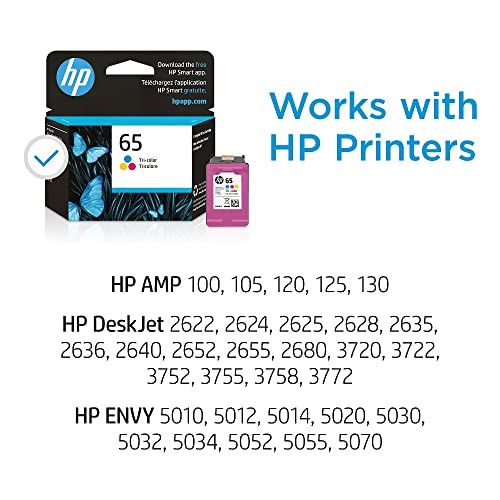 HP 65 | Ink Cartridge | Tri-color | N9K01AN