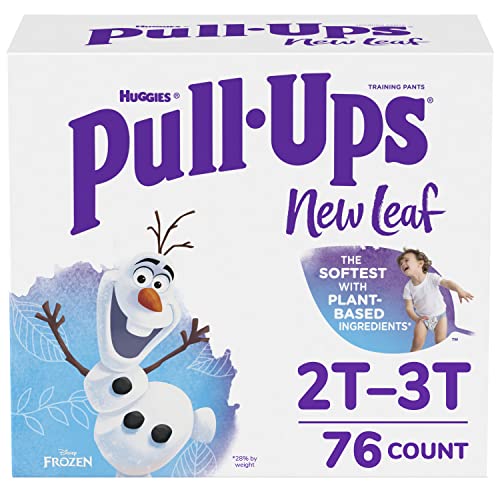 Pull-Ups New Leaf Boys' Training Pants, 2T-3T, 76 Ct