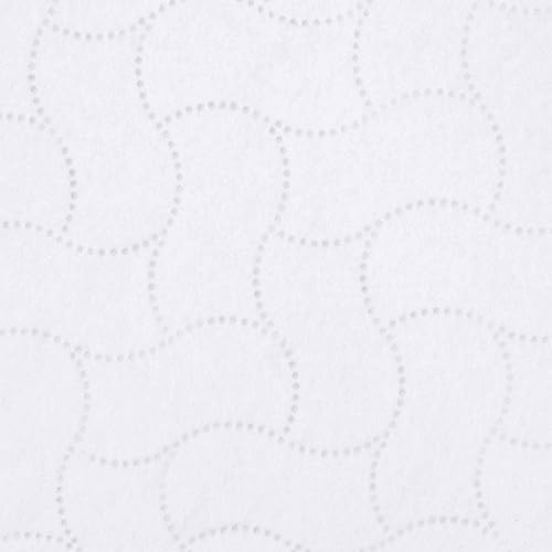 American Baby Company Waterproof Fitted Crib and Toddler Protective Mattress Pad Cover, White (1 Count), for Boys and Girls