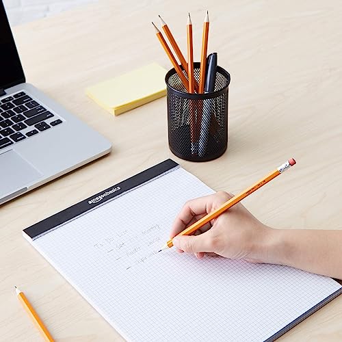 Amazon Basics Woodcased #2 Pencils, Pre-sharpened, HB Lead - Box of 150, Bulk Box