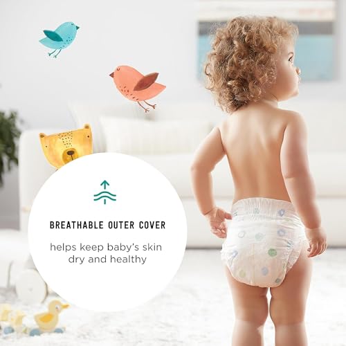 Amazon Brand - Mama Bear Gentle Touch Diapers, Hypoallergenic, Size 1, 49 Count