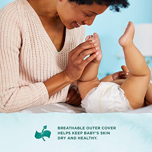 Amazon Brand - Mama Bear Gentle Touch Diapers, Hypoallergenic, Size 1, 49 Count