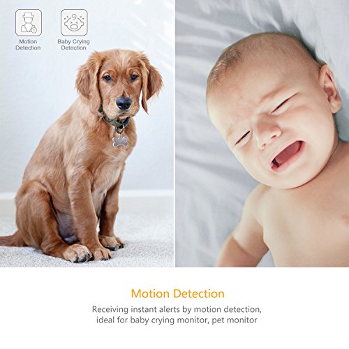 YI 2pc Security Home Camera Baby Monitor, 1080p 2.4G WiFi Smart Indoor Nanny IP Cam with Night Vision, 2-Way Audio, AI Human Detection in Phone App, Pet Cat Dog Cam, Work with Alexa and Google