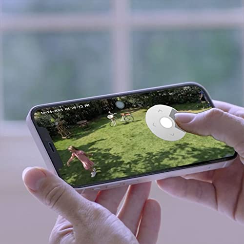 2K Security Camera Wireless Outdoor, Solar Powered 2.4G WiFi 360Â° View Pan Tilt Strobe Light/ Spotlight Home Security System with Motion Detection and Siren, Two-Way Audio, IP65, Clear Night Vision