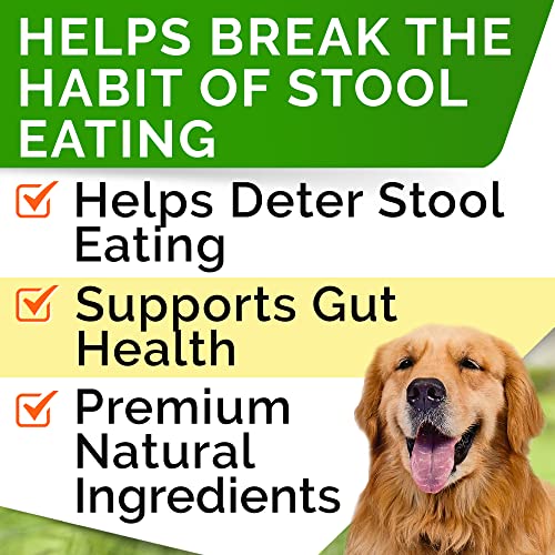 STRELLALAB No Poo Treats - Coprophagia Deterrent