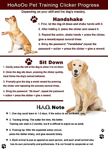 Pet Training Clicker with Wrist Strap - Dog Training Clickers