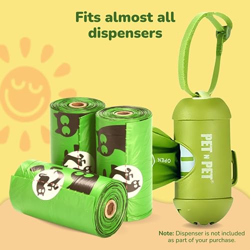 Green Dog Poop Bags - 270 Counts, Unscented