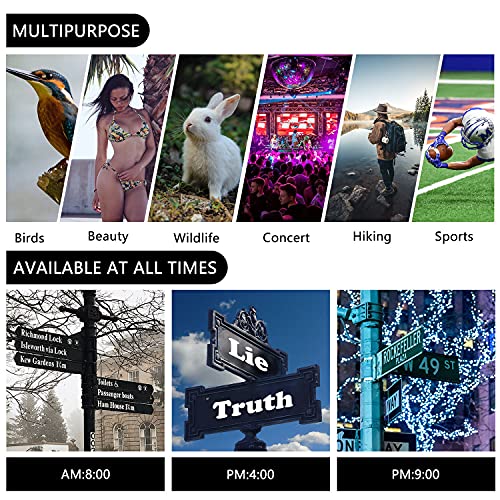 Pankoo 40X60 Monocular Telescope with Smartphone Holder & Tripod, 2021 Power Prism Compact Monoculars for Adults Kids HD Monocular Scope for Bird Watching Hunting Hiking Concert Travelling