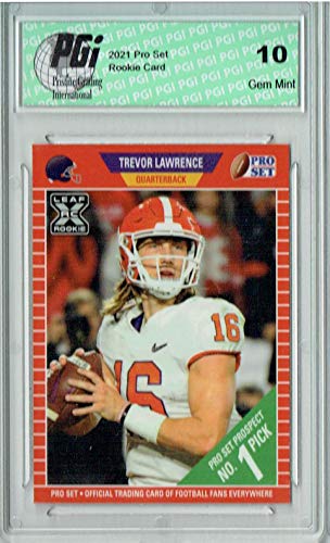 Trevor Lawrence 2021 Pro Set #PS1#1 Pick Rookie Card PGI 10