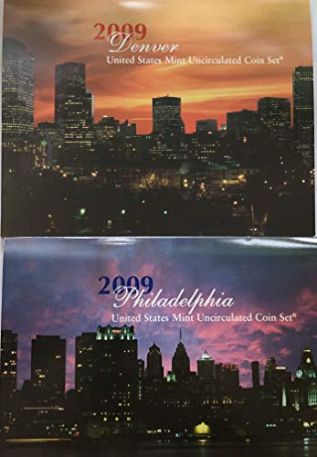 2009 P D US Mint Set (36 coin Set) Territories Quarters Uncirculated