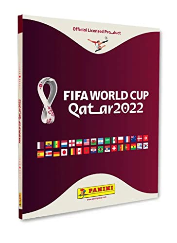 Panini FIFA World Cup QATAR 2022 HARD COVER Album + 1 Sticker Box (50 packs)