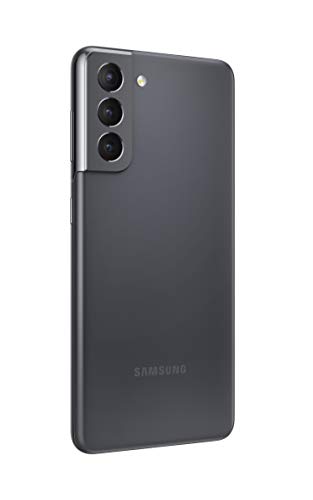 Samsung Electronics Samsung Galaxy S21 5G | Factory Unlocked Android Cell Phone | US Version 5G Smartphone | Pro-Grade Camera, 8K Video, 64MP High Res | 128GB, Phantom Gray (SM-G991UZAAXAA)