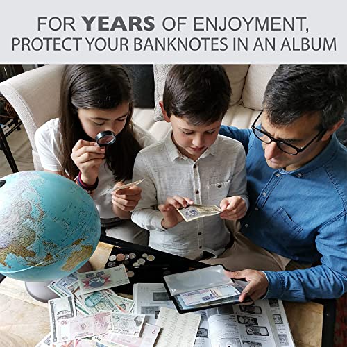 Foreign Currency - 25 World Banknotes from 25 Different Countries - Collectible Paper Currency - Old Currency Bills - Money Collection for Collectors (COA Included)