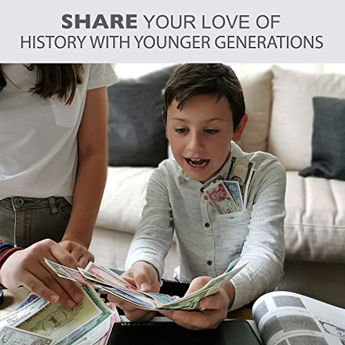 Foreign Currency - 25 World Banknotes from 25 Different Countries - Collectible Paper Currency - Old Currency Bills - Money Collection for Collectors (COA Included)