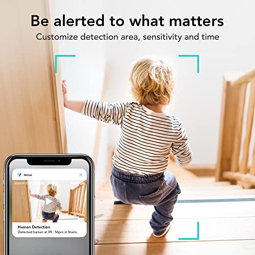 Dog Camera-1080P FHD Pet Camera with Phone App, Pan/Tilt/ Zoom Puppy Camera with 2-Way Audio, AI Human Detection, Night Vision Cloud Storage / TF Card Work with Alexa Wireless Security Camera for Home