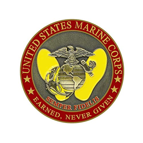 Military Gift Shop Marine Corps Crucible Challenge Coin - USMC Boot Camp - The Crucible - USMC Vet Owned Business